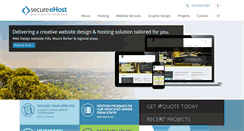 Desktop Screenshot of ehost.com.au